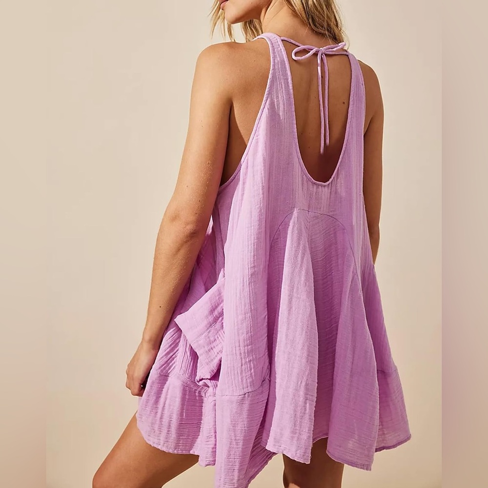 Free People Pina Colada Tunic in Purple